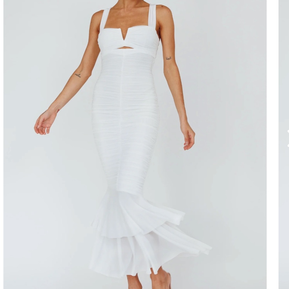 White dress size 2